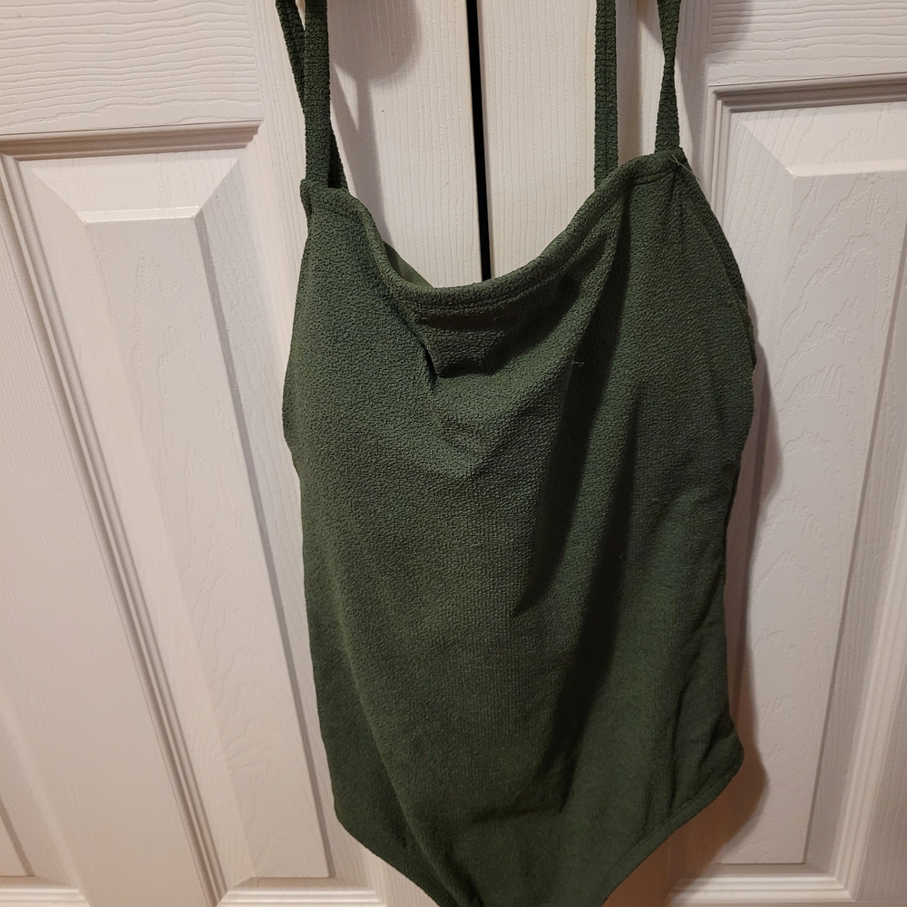 Kona Sol Green One Piece Swimsuit